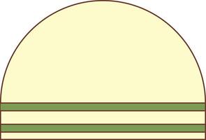 Ramadan Doodle Element with Flat Design vector