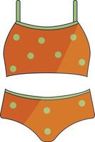 Beach Element in Flat Design vector