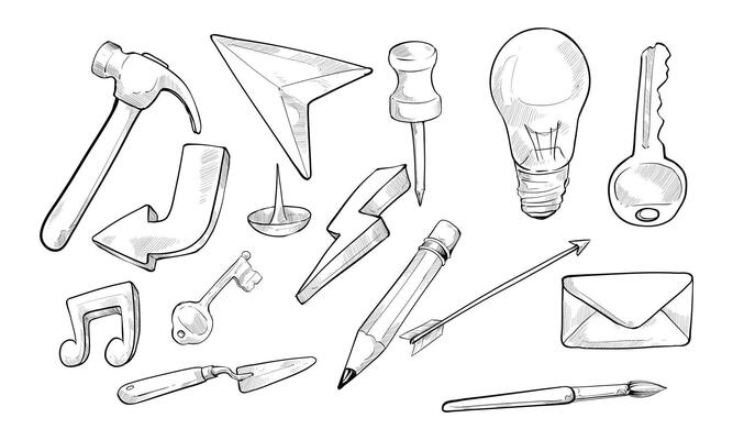 Handdrawn Icon Collection