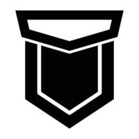 Pocket Glyph Icon Design vector