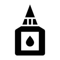Machine Oil Glyph Icon Design vector