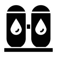 Tanks Glyph Icon Design vector