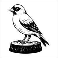 Strange Bullfinch in the Alps svg vector