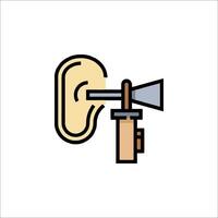 An icon of a microphone and a microphone vector