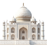 3D Taj Mahal Views from Different Angles png