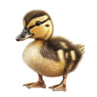 Adorable Baby Duckling Walking png