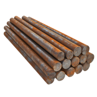 Steel Bars on Transparent Background png