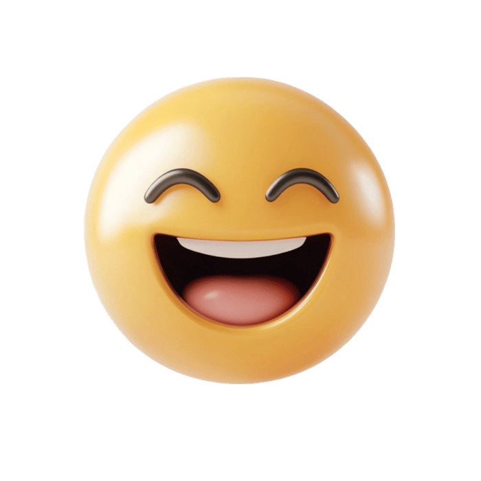 ⭐︎happy smile⭐︎ happy-emoji-with-bright-smile-