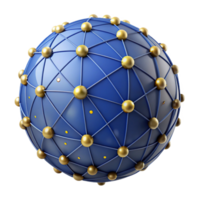 Global Network Interconnected Nodes and Systems png