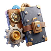 Secure Data Vault Gear-Driven Encryption png