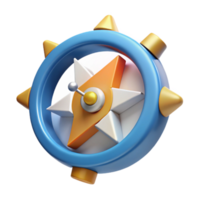 3D Compass Navigation, Direction, Guidance, Exploration, Journey, Adventure, Travel, Wayfinding, Orientation, Location png