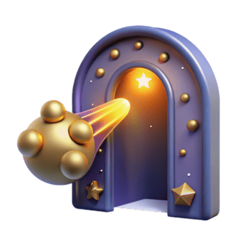 cometa s viagem através estrelado arco png