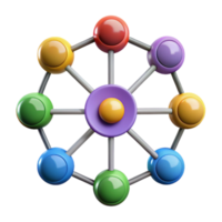 Interconnected Network A Visual Representation of System Relationships png