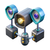 Advanced Surveillance System Multi-Camera Network Monitoring png