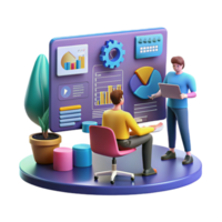 Data Analysis Visualizing Insights for Business Growth png
