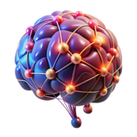 Neural Network Brain Connectivity Cognitive Function png