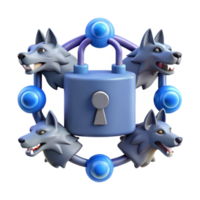 Cybersecurity Protecting Data with Multi-Factor Authentication png