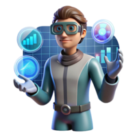 Future Tech Exploring Data Visualization and UIUX png