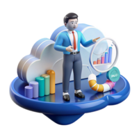 Cloud Computing Data Analysis Growth png