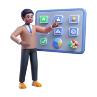 Interactive Dashboard Data Visualization User Interface Design png