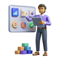 Data Analytics Dashboard Visualizing Progress Metrics png