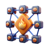 Decentralized Network Secure, Fast, and Scalable Blockchain Technology png