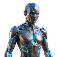 Advanced Robot Futuristic Design, Artificial Intelligence png
