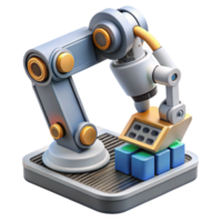 Automated Assembly Robotic Arm Precision png
