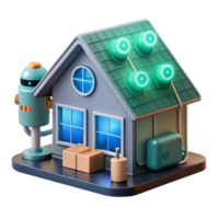Smart Home Automation Energy Efficiency Robotics png