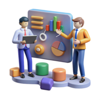 Data Analysis Visualizing Business Insights with Charts and Graphs png