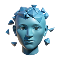 Cognitive Fragmentation A 3D Model of Mental Disruption png