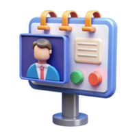 Digital Profile Display Interactive User Interface png