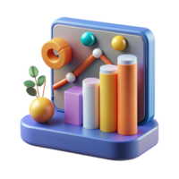 Data Growth Visualization Charts, Graphs, and Insights png