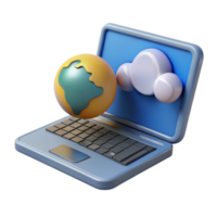 Global Cloud Computing Online Access Anywhere png
