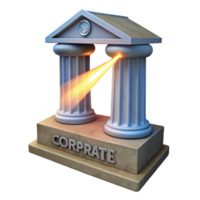 Corporate Structure Pillars of Strength and Stability png