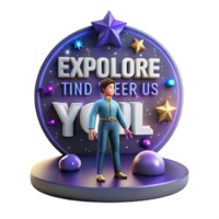 Discover Your Universe Explore, Find, and See Your Potential png