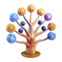 Hierarchical Structure Visualization A Network Tree Diagram png