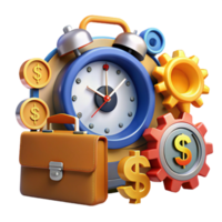 Time, Money, Productivity A visual guide png