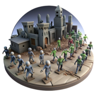 Miniature Wargame Siege of the Ancient City png