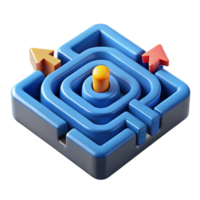 Navigating the Path A Maze Metaphor for Problem Solving png