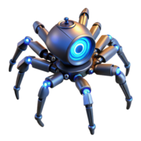 Futuristic Spider Robot Advanced Robotics Design png