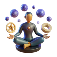 Mindfulness, Meditation, and the Art of Balancing Life s Elements png