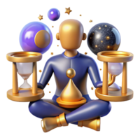 Cosmic Balance Time, Strategy, and the Universe png