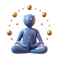Mindfulness, Meditation, Cosmic Connection, Inner Peace, Spiritual Growth, Starry Network, Yoga, Tranquility, Enlightenment, Celestial Energy png