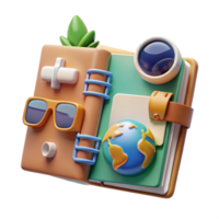 Global Travel Planner Your Adventure Journal png