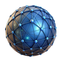 Global Network Interconnectivity and Data Flow png