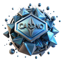 Abstract Crystalline Structure Digital Asset Visualization png