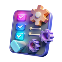 Checklist App Manage Tasks Settings png