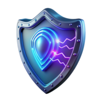 Cybersecurity Shield Fortifying Digital Assets with Advanced Protection png
