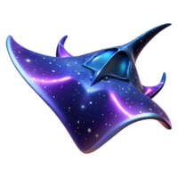 Cosmic Ray A Futuristic Stingray-Inspired Spaceship Design png
